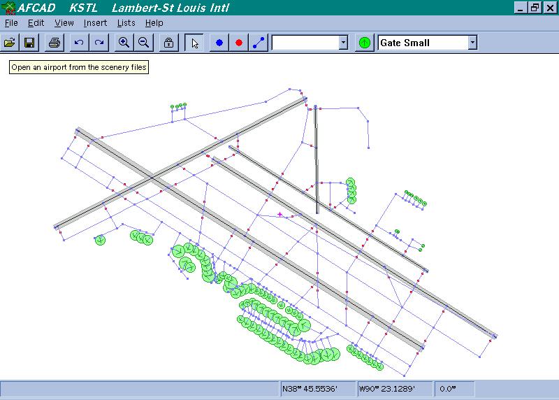 Fs2002 Gates And Taxiways For Gmax Jetways By Greg Schmidtz Downloaded Scenery Using Shehr