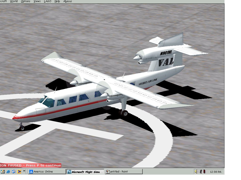 Fs2002 Repaint Of The G-Joey Tri-Islander