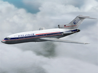 Fs2002 Captain Sim 727-100 Icelandair Repaint