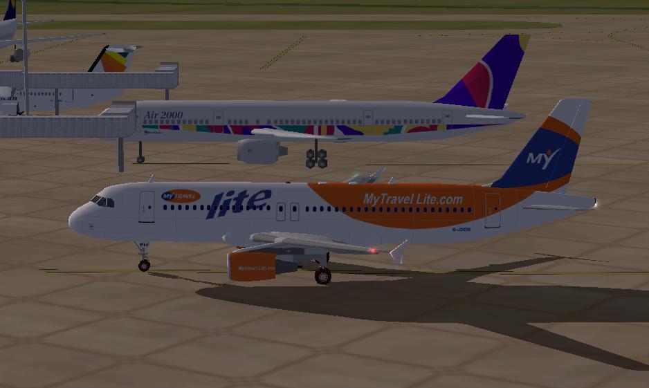 Fs2002 Airbus A320, My Travel Lite