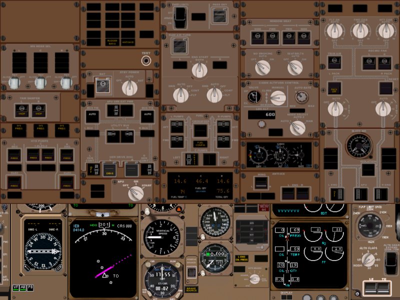 Fs 2002 Boeing 757 Panel (As Real As It Gets) Boeing 757 Panel
