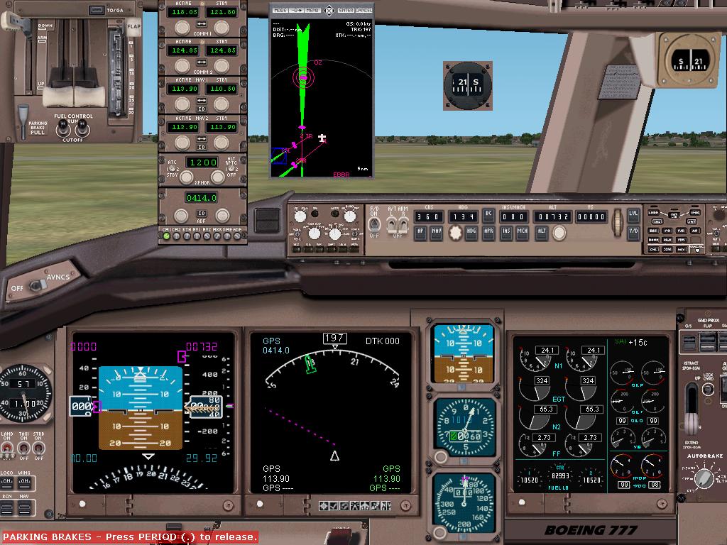 Fs2002 Panels Boeing 777 Panel For Default And Meljet 777 Versions This Remake Of My Earli
