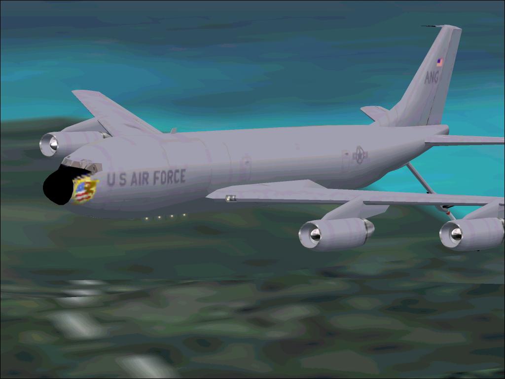 Kc-135A Stratotanker Generic Air National Guard Version With Lets Roll 9.11 Commemorative