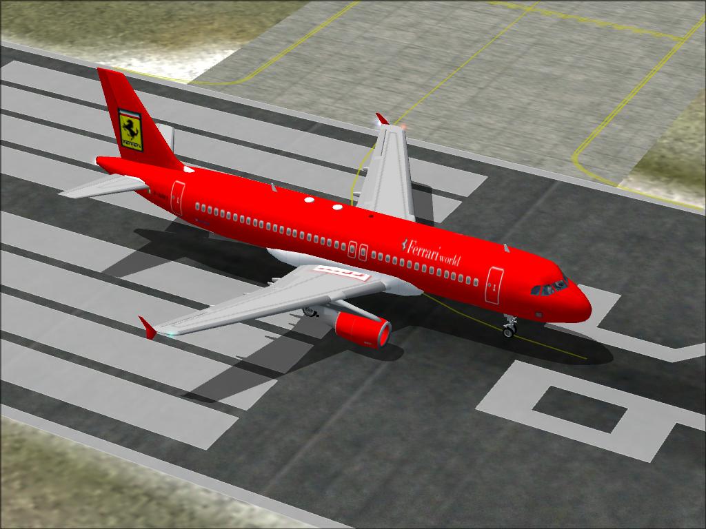 Fs2002 Airbus A320-200 Ferrari F1 Team