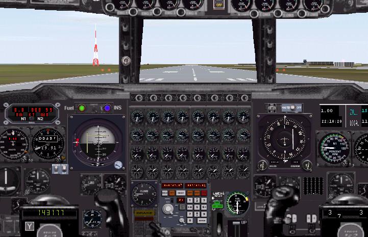 Fs2000 B52 Twinview Panel One Six Panels Designed For B52'S By Robert Daddario — 1