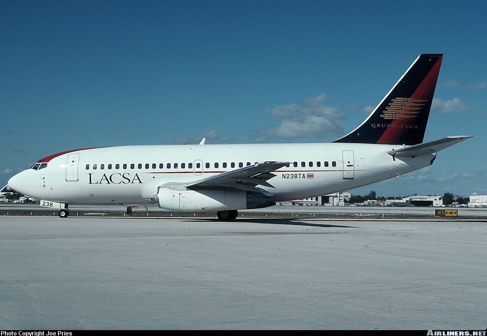 Grupo Taca B 737 200 In Lacsa Colors Fs2002 (Yeodesigns Boeing 737-200 V2 Final Version) L — 1