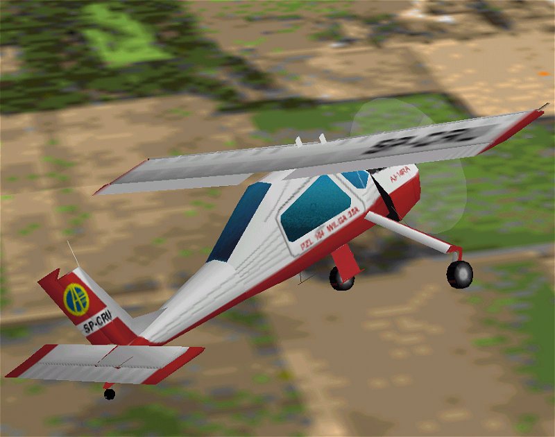 Pzl 104 Wilga 35A For Fs98 With Polish Registration Sp-Cru(C/N 59049),In Its 90S Livery