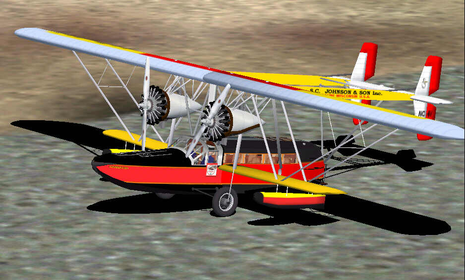 Fs2002 Sikorsky S-38 Carnauba Texture Only