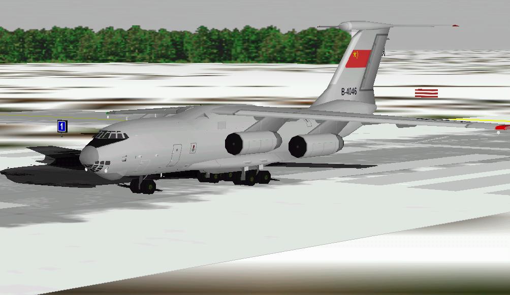 Fs98/2000 People Republic Of China Air Force Il-76-Td, Reg