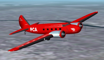 Fs 2002 Aircraft Pennsylvania Central Boeing 247D Aircraft By Dee Waldron Flight Dynamics