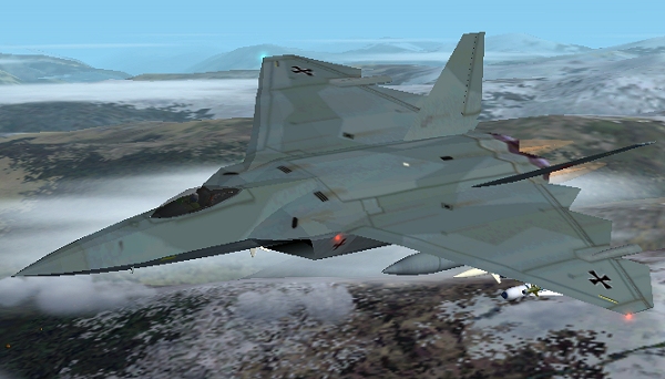 Fs2002 Atf Alcione Deutsch Advanced Tactical Fighter Conceptual Model Alcione Deutsch