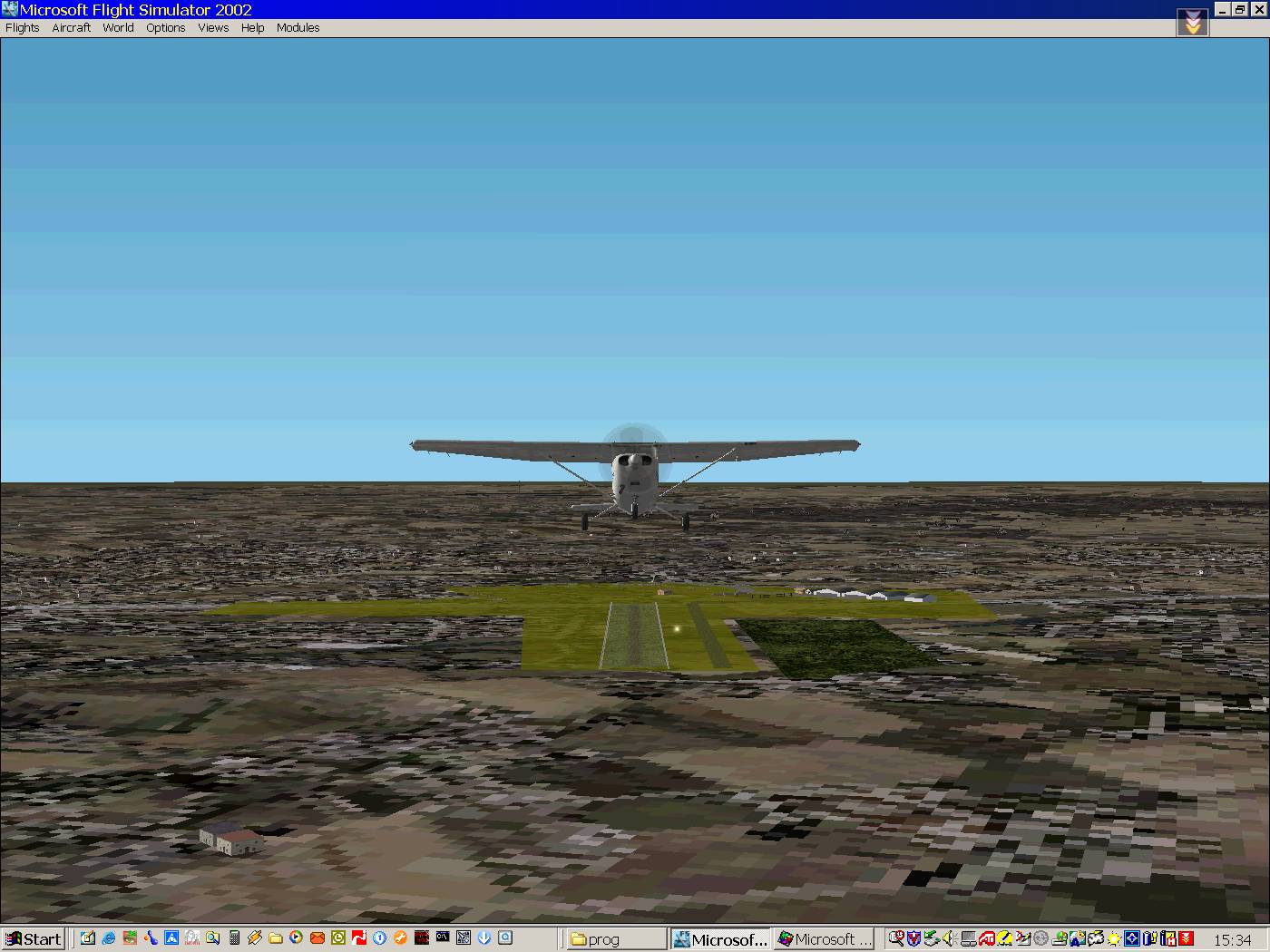 Fs2002 - Scenery Of Enghien Moisselles (Lffe) Version 1 This Scenery Was Tested On Fs2002