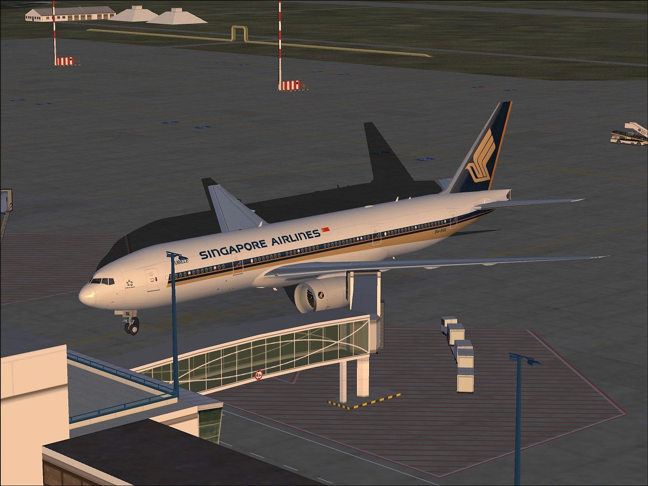 Fs2002 Meljet Boeing 777-212(Er) Singapore Airlines By Michael Lüdtke — 1