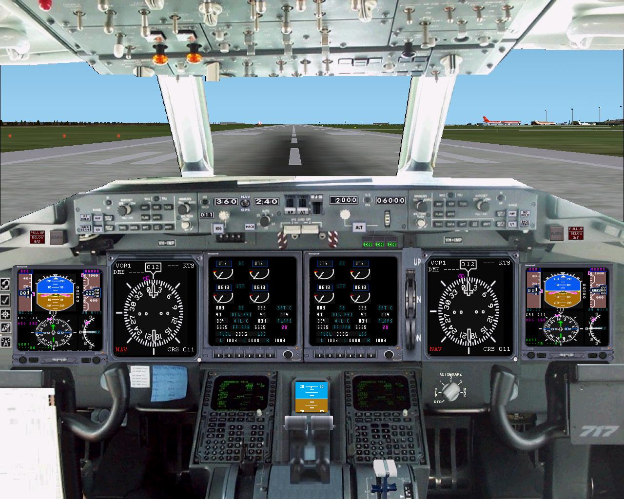 Fs2002 Boeing 717 Photoreal Panel By Frank Elfert