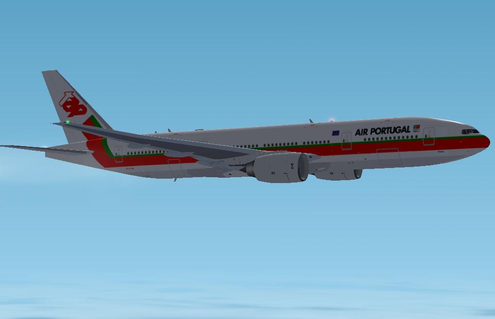 Portugal Virtual Flight Group Meljet Tap-Air Portugal B777-230Er Original Aircraft Meljet