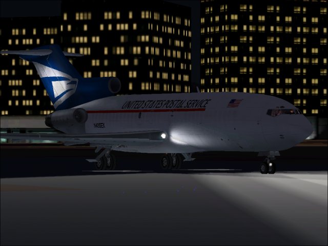Fs2002 Repaintlegendary 727 V1.0 By Captain Sim Www.captainsim.com - Us Postal Service Car