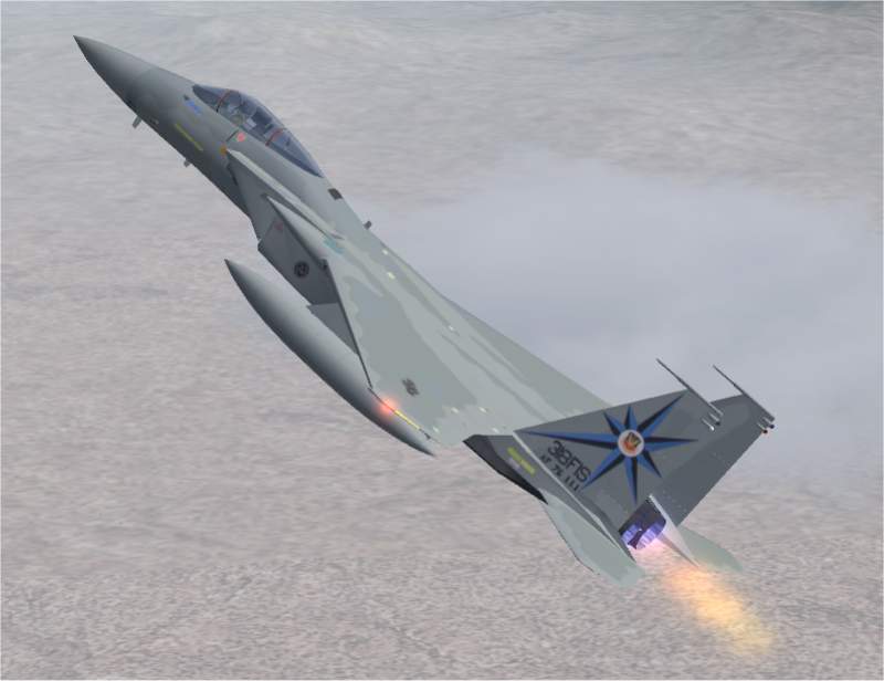 Fs2002 Usaf F-15A Eagle Of The 318Th Fis, First Air Force At Mcchord Afb, Washington In 19