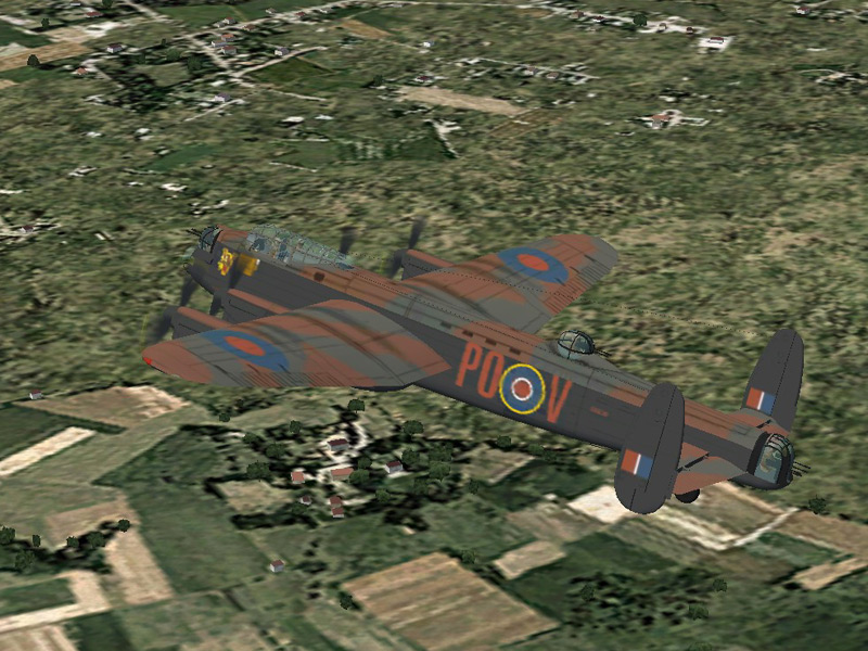 Fs2002 Pro, Avro Lancaster B.iii Completly New Gmax Model, In The Markings Of No