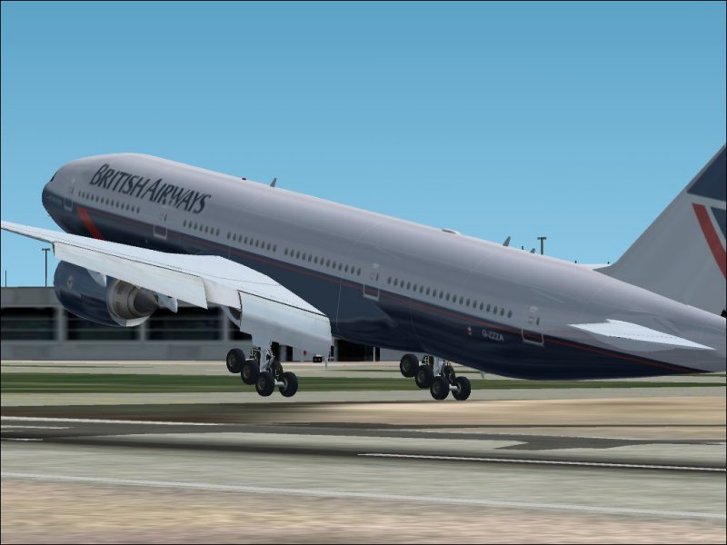 Fs2002 British Airways Boeing 777-236, Registration G-Zzza.named Sir Frank Whittle In The