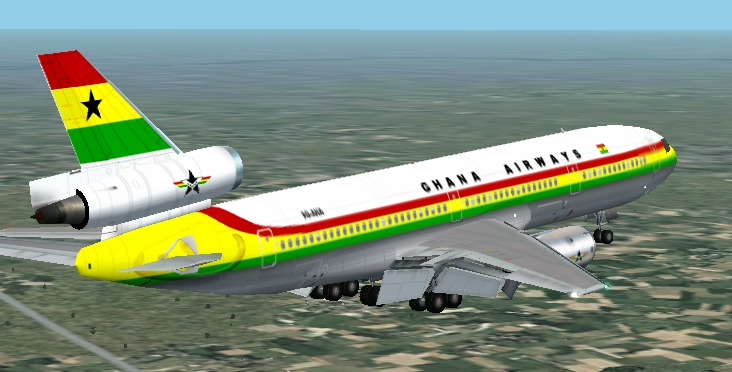 Fs2002 Ghana Airways Dc-10-30