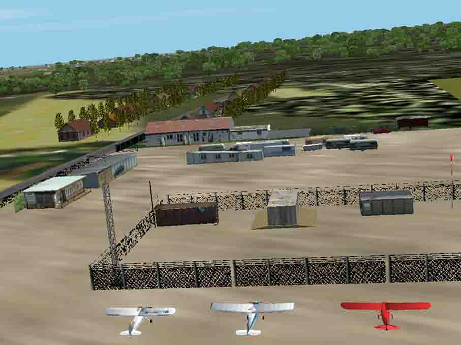Fs2002 Scenery For Wismar (Edcw) A Detailed Scenery Of The Airport Of Wismar Mecklenburg/G
