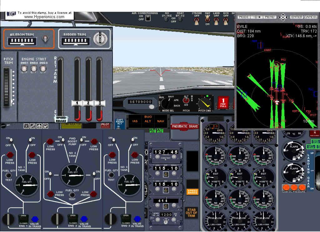 Cfpxd B727-100 — 1
