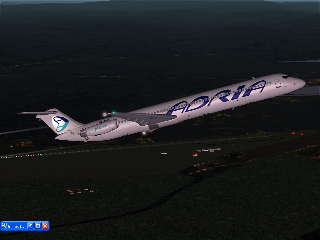 Fs2002 Adria Airways Md-82 Sl-Abd Paint By Tomi Kunej Model By Ffx/Sgair ( Http://Www.sgai