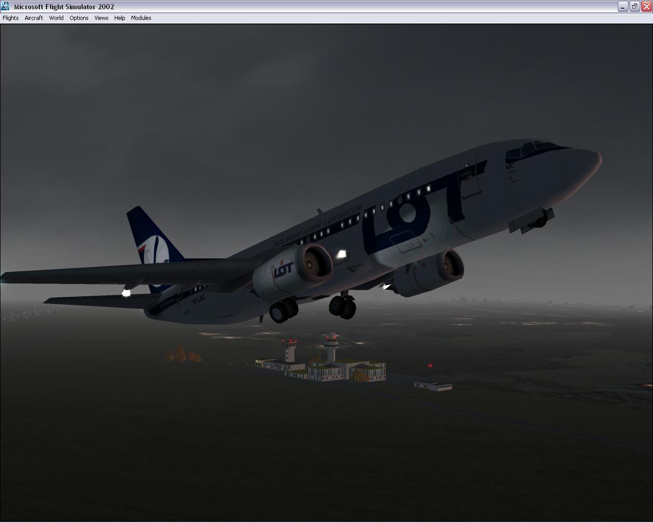 Boeing B737-300 In Lot Polish Airlines Livery Is Based On The Ai-Aardvark 737-300
