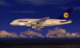 Fs2004 Lufthansa, Airbus A380 Promx Version Fs9 Modifications Of The Mdl Was Made On The A — 1