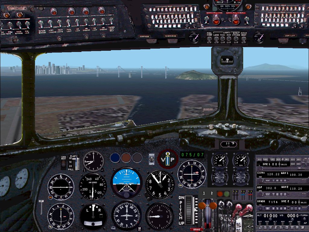 Fs2002 Val-U-Prop Douglas Dc-3 Plane And Panel Package