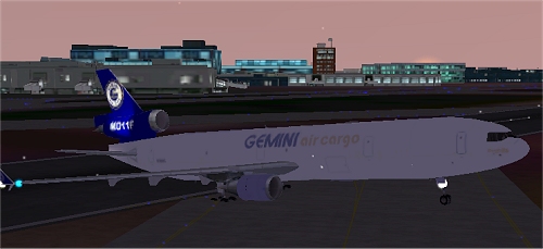 Fs2002 Mcdonnell Douglas Md-11 Gemini Air Cargo Model, Animation And Master Textures By Cs