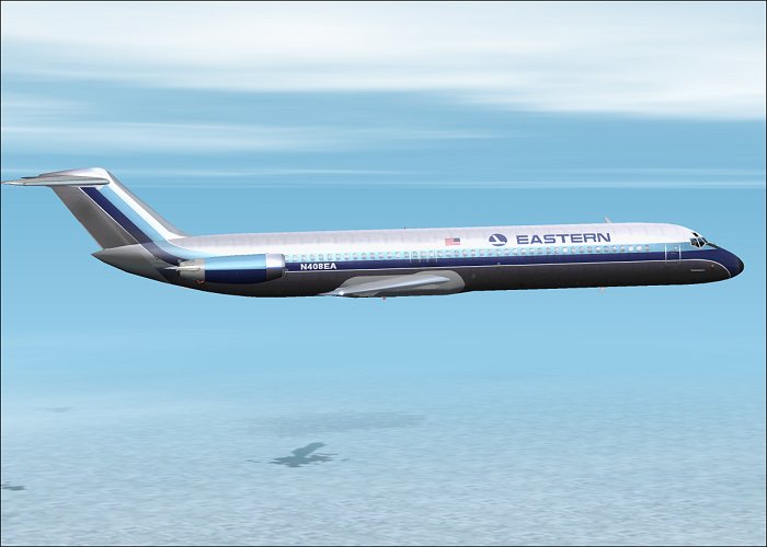 Fs2002 Aircraft-Douglas Dc9-51 Eastern Aircraft By Stewart Global And Flight Fx The Dc9-51