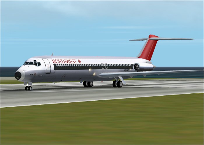 Fs2002 Aircraft-Douglas Dc9-51 Northwest Old Aircraft By Stewart Global And Flight Fx The — 1