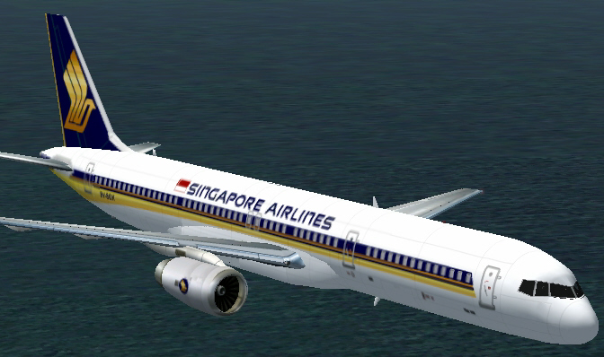 Fs2002 Singapore Airlines Boeing 757-200 By David Brightwell — 1