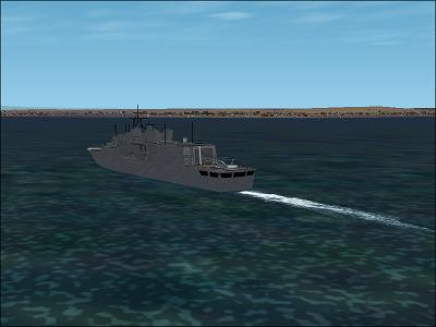 Hmas Stuart - Entering Sydney Harbour This Scenery File Will Add A Touch Of Realism To You