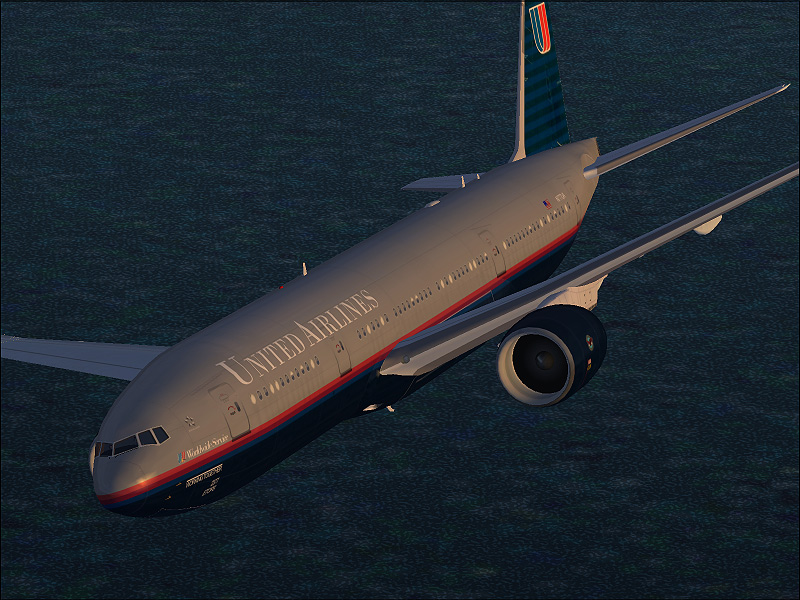 Meljet Boeing 777-222 United Airlines Working Together (N777Ua) Repainted By Sam Needs Spe