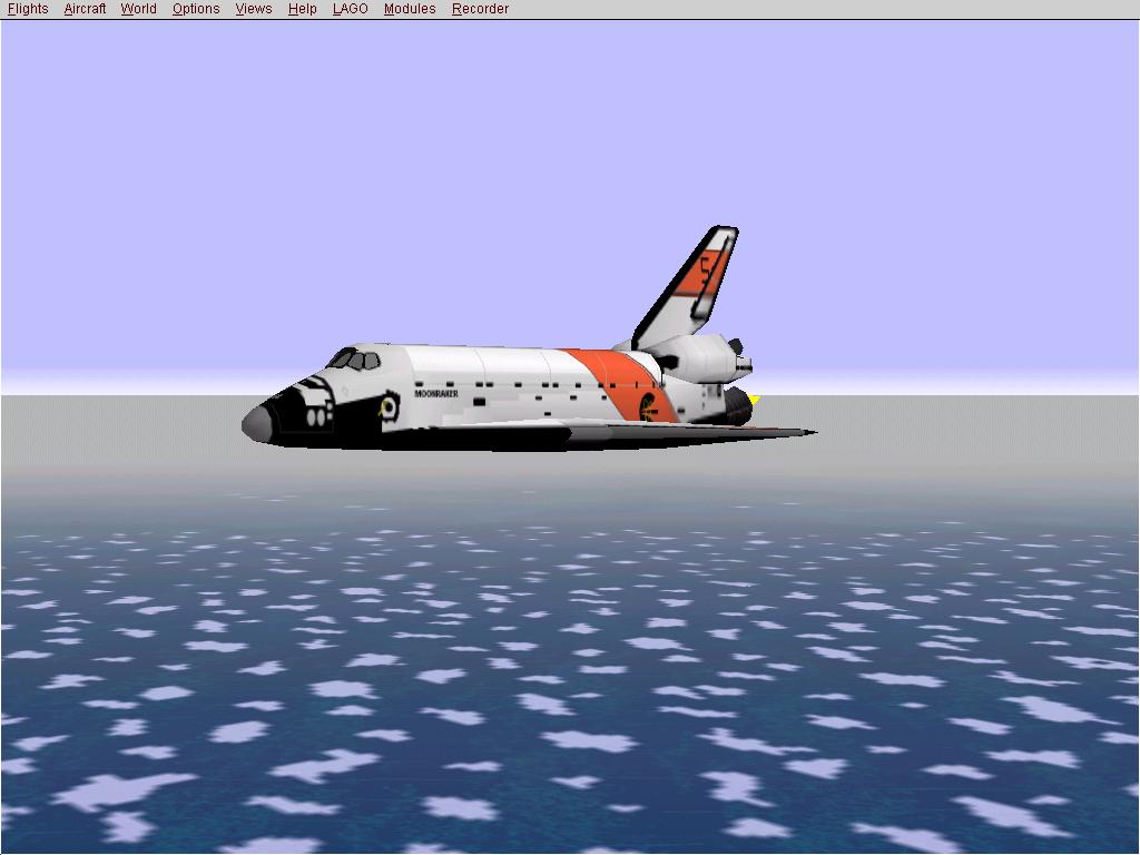 Flightsim Fs2004/Fs98 Moonraker 5 Space Shuttle This Is One Of The Shuttles From The 1979