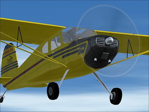 Fs2002 Cessna 140 Repaint Of Brian Gladden Original Fsds 2 Cessna 140