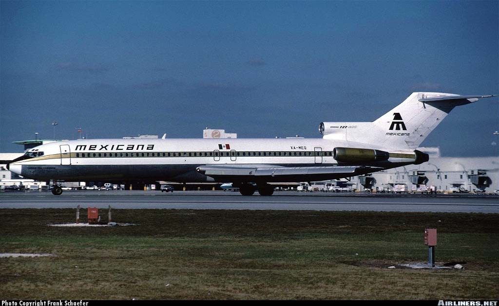 Fs2002 Boeing 727-200 Mexicana (1982) Cf This Is A Mexicana 727-200 Circa 1982
