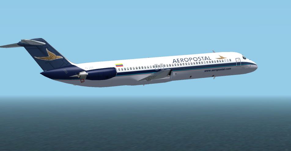 Fs2002 Aeropostal Dc9-51
