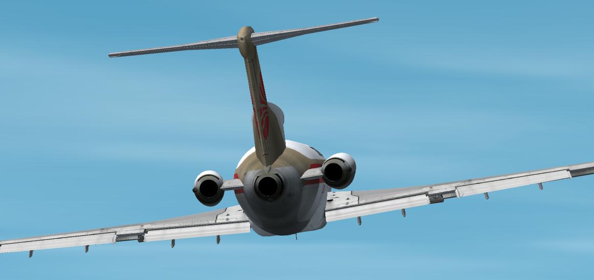 Fs2002 Boeing 727-200 Continental Airlines 1989