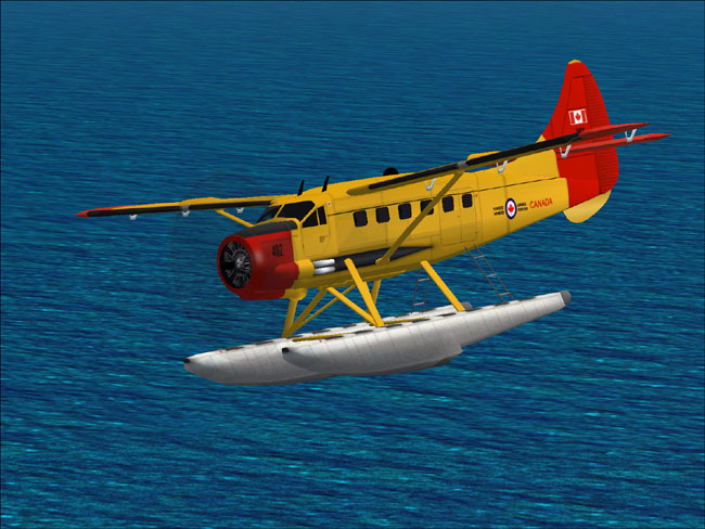 Antarctic Series Of Dhc-3 For Fs2002 This File Contains A Series Of Three Dhc-3 Otters On