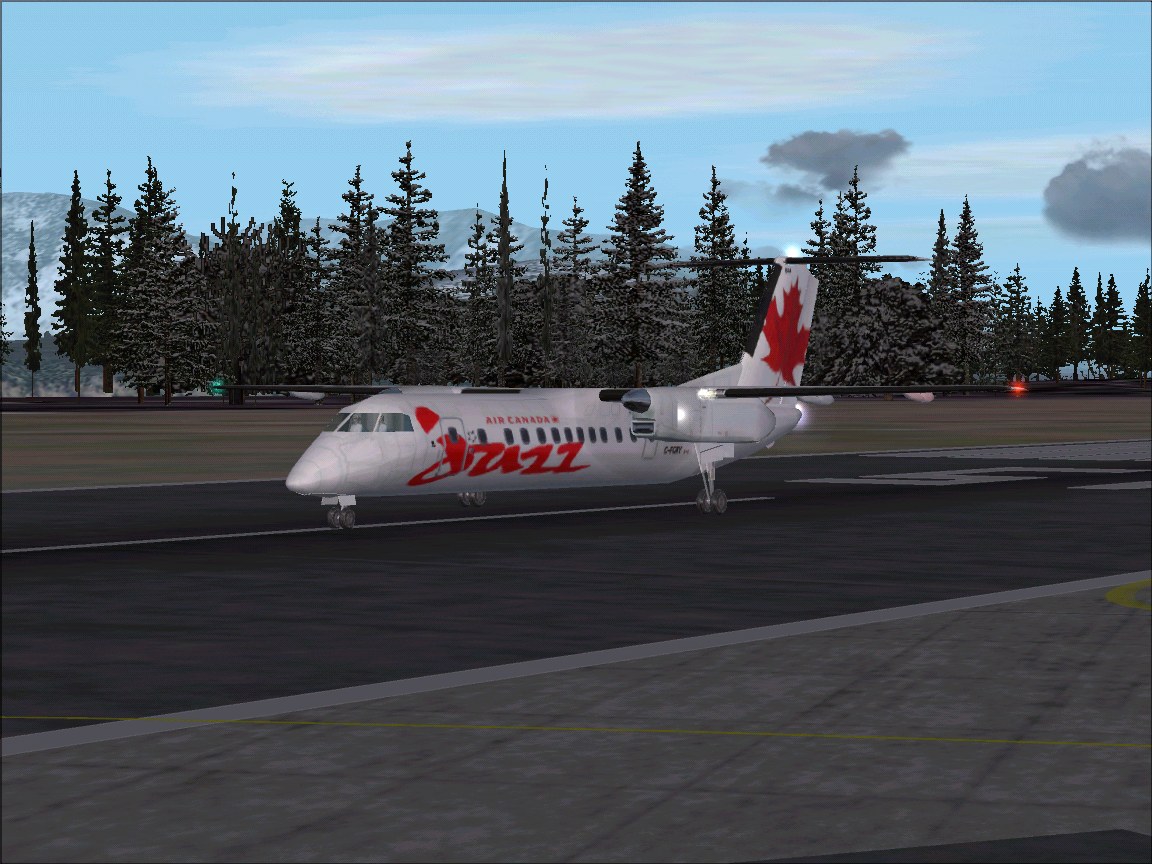 Fs2002 De Havilland Dash8-Q300_2 Air Canada Jazz