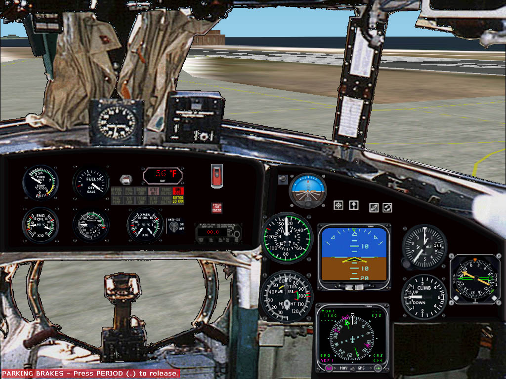 Fs2002 - Helicopter Mil Mi-6A Hook Photo Real Panel
