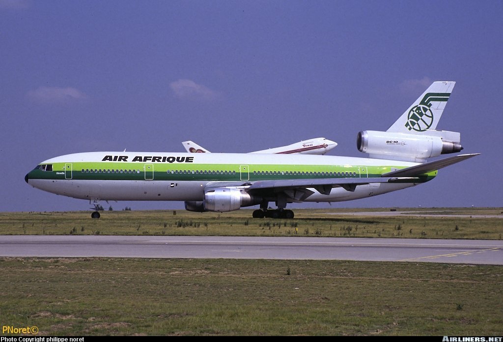 Fs2002 Textures Repaint In Air Afrique Libreville Livery Of The Dc10-30 By Flight Group — 1