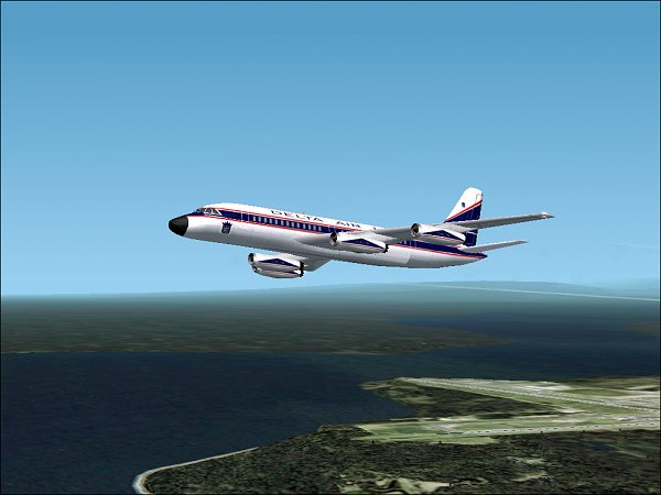 Fs2002 Convair Cv880 Model Includes All Available Options Found Today In Most Payware Mode — 1