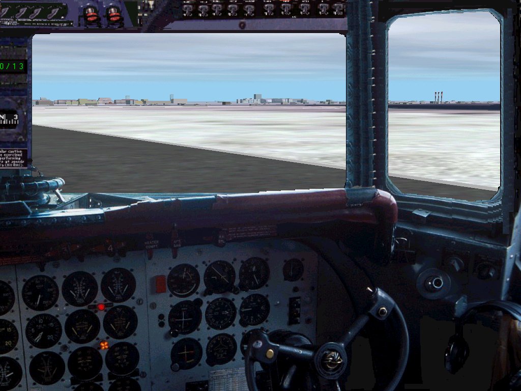 Fs 2002 Douglas Dc-6 Val-U-Prop Plane And Panel By James Underwood From The Original Work
