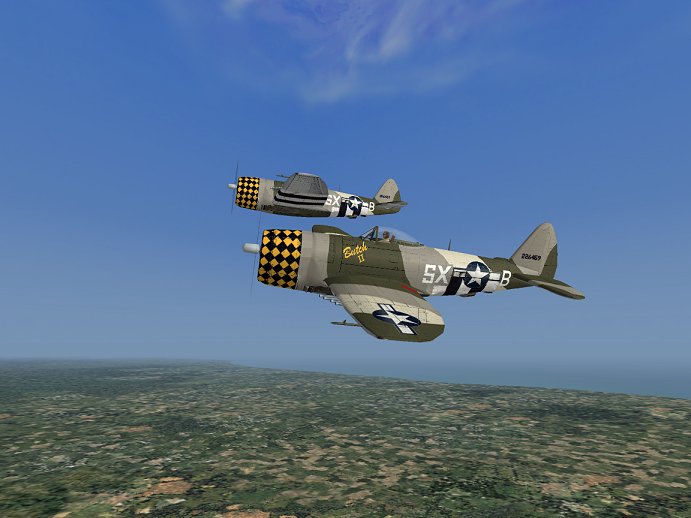 Cfs3 This Is Butch Ii From The 352Nd Fs, 353Rd, Fg And Flown From Raydon, Suffolk, England