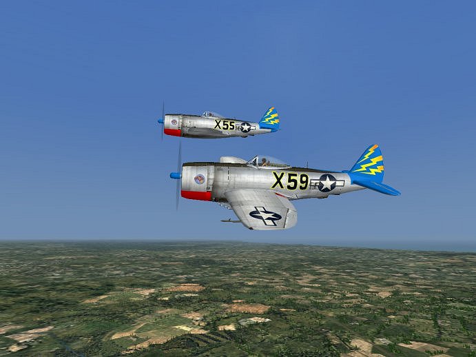 Cfs3 This P-47-25 Has An Unusual 3 Letter Code (Most Were Two)
