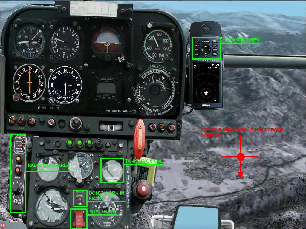Fs2002 Panel For Aerospatiale Sa316B Alouette Iii Sécurité Civile New Panelsystem For Real
